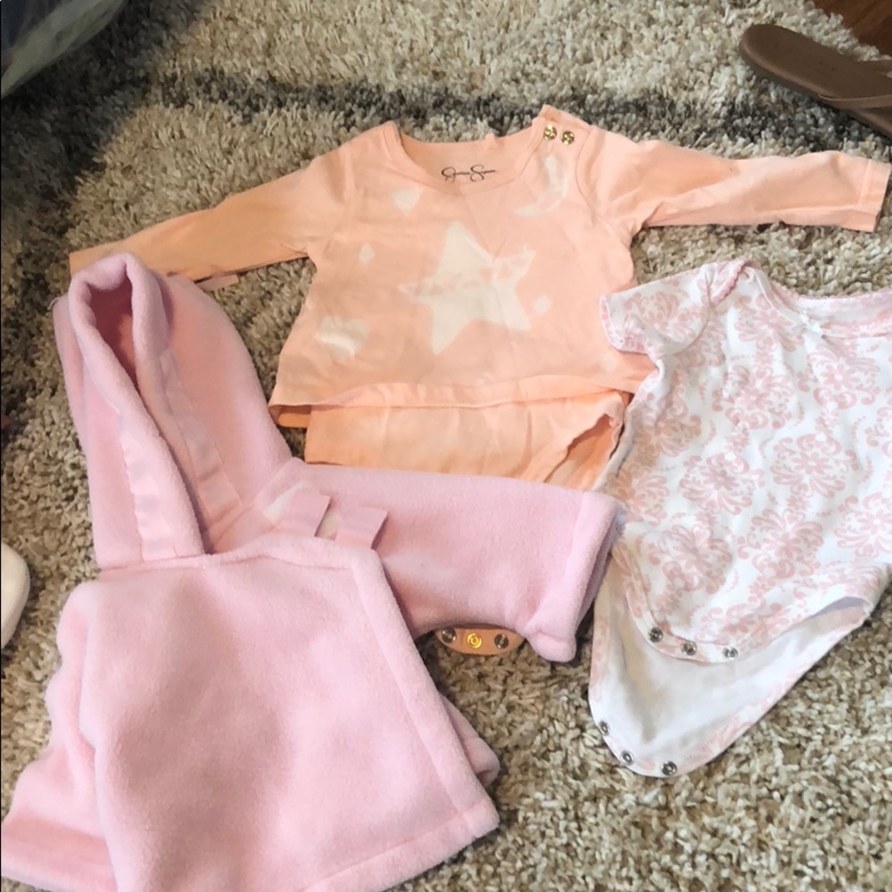 Pretty in pink 3 month bundle (jacket tops)